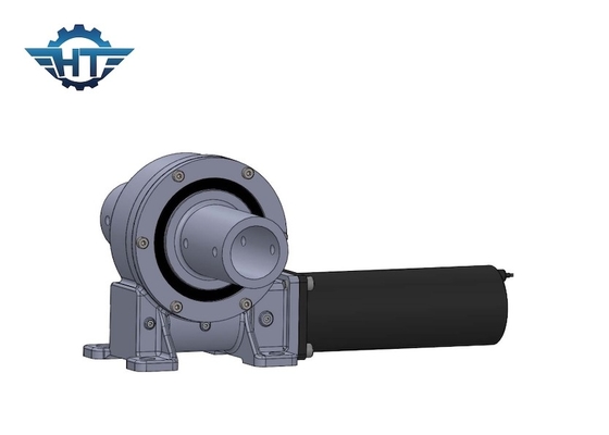Compact 360˚ Rotation Small Solar Tracker Slew Drive For Horizontal Single Sun