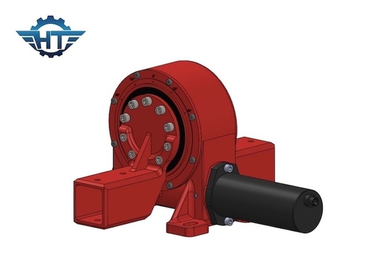 Single Worm Gear Slew Drive Gearbox Untuk Sistem Pelacakan Surya Horisontal