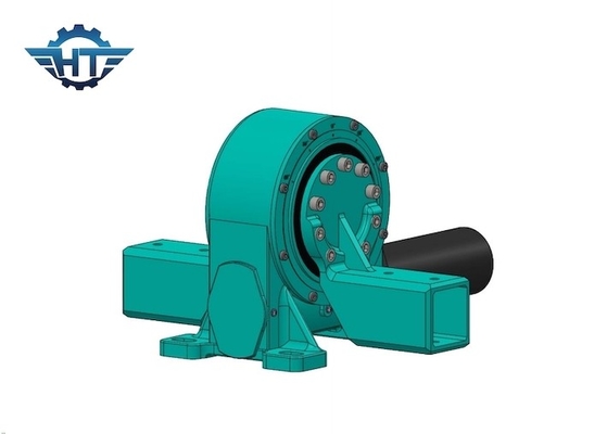 Compact Worm Gear Slew Drive Gearbox Untuk Sistem Penyimpanan Pemanasan Tenaga Surya