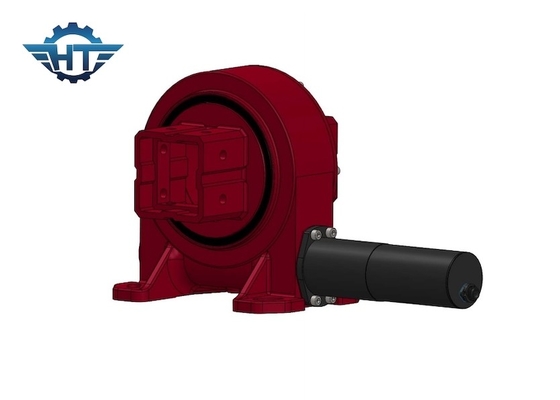 IP66 Heavy Duty Solar Slew Drive Gearbox Untuk Sistem Pelacakan Sumbu Tunggal Motor Listrik