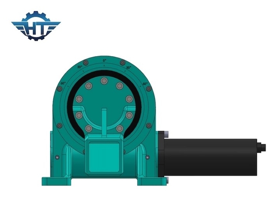IP66 Heavy Duty Solar Slew Drive Gearbox Untuk Sistem Pelacakan Sumbu Tunggal Motor Listrik
