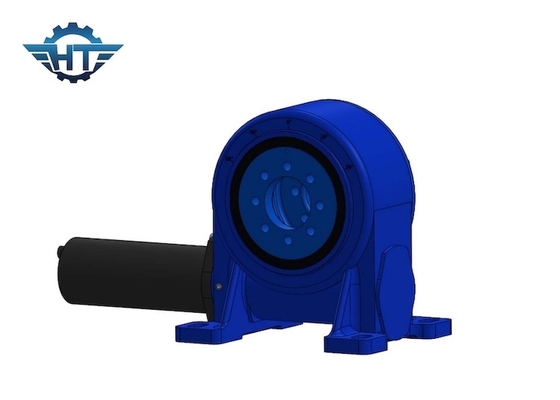 VE9 Worm Gear Slew Drive Reducer 9 Inci Untuk Motor Listrik Sumbu Tunggal Horisontal