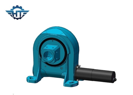 Beli 9 Inch Vertikal Worm Gear Slewing Drive Untuk Sistem Pelacakan Surya Torsi Memegang Tinggi online manufacture