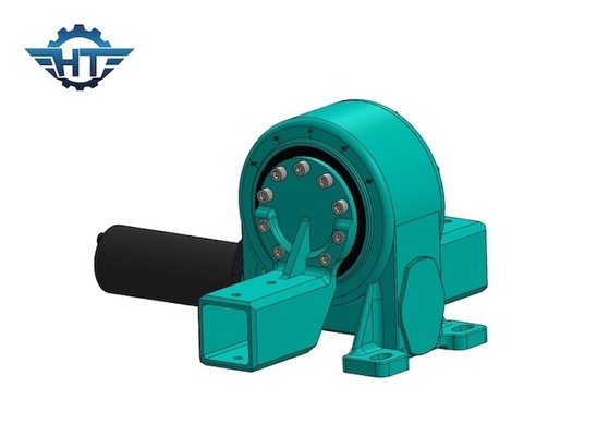Beli VE9 Vertikal Terpasang Solar Slewing Ring Drive Dengan Tabung Persegi Untuk Sistem Pelacakan Matahari online manufacture