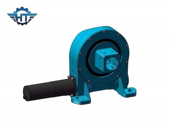 Single Axis Small Solar Slew Drive Gearbox Untuk Sistem Pelacakan Otomatis PV Didorong 24VDC