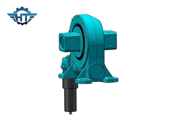 VE9 Vertikal Worm Gear Solar Slew Drive Dengan Perumahan Tertutup Untuk Sistem Pelacakan