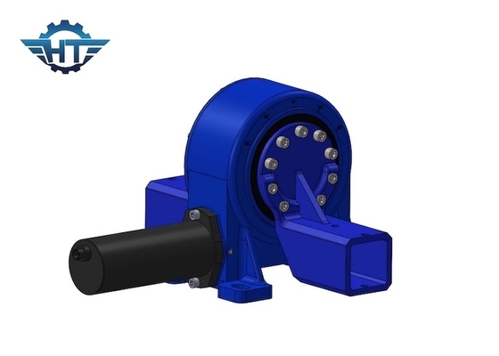 C5 Coating Vertikal Solar Slew Drive Gearbox IP66 Untuk Tahan Air 6 Inch