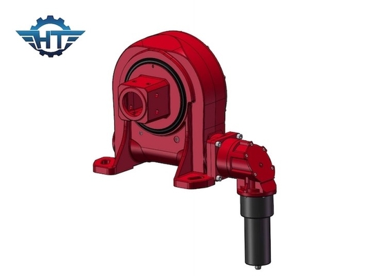 Vertikal Hourglass Solar Slew Drive Worm Gear Untuk Sistem Pelacakan Panel