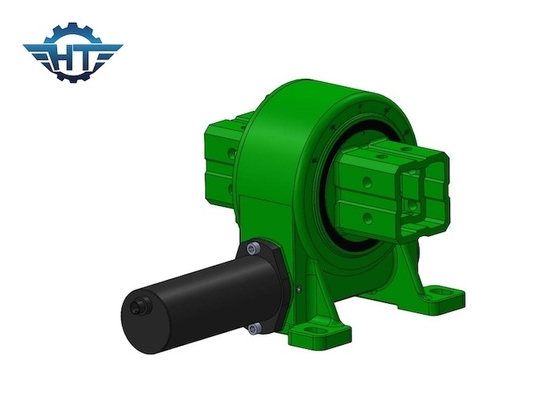 Horizontal Worm Gear Slewing Drive Sumbu Tunggal Untuk Sistem Pelacakan Matahari 24V