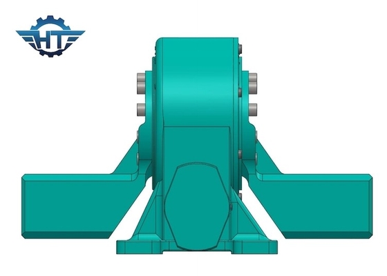 Terlampir 9 Inch Rotary Slewing Drive Dengan Output Flange Untuk Sistem Pelacakan