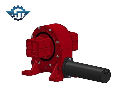 Vertikal Hourglass Solar Slew Drive Worm Gear Untuk Sistem Pelacakan Panel