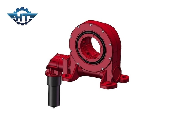 Gearbox Drive Slewing Tertutup Untuk Sistem Pelacakan Sumbu Tunggal Penguncian Diri 25 Inch