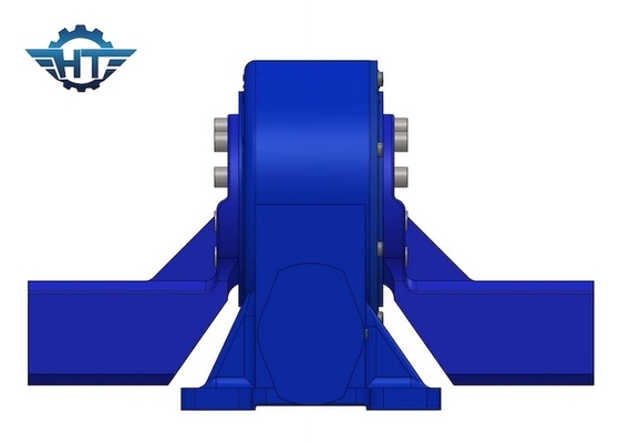 Small Single Axis Worm Slew Drive Dengan Sistem Pelacakan Pemasangan Panel Rumah IP66