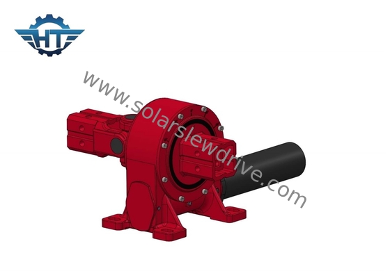 Beli Vertikal Single Axis Solar Slew Drive Worm Gear Rumah Tertutup Untuk Pelacak PV online manufacture