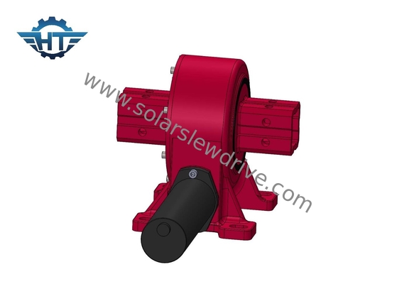 Beli CE Vertical Envelope Slew Drive Worm Gearbox Untuk Sistem Pelacakan Surya Fleksibel online manufacture