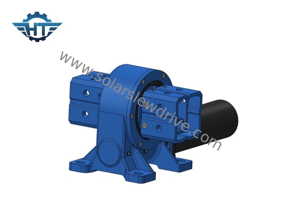 Efisiensi Tinggi Worm Gear Slewing Drive Self Locking Untuk Energi Terbarukan Surya