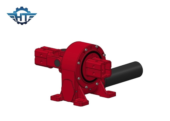 C4 Permukaan Anti Korosi Inner Hard Stop Worm Gear Slewing Drive Untuk Aplikasi Kinerja