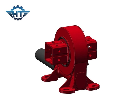 Panjang Umur Dual Enveloping Worm Worm Gear Slewing Drive Dengan Warna Abu-abu Atau Oranye