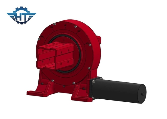 Self Locking Two Stage Worm Gear Slewing Drives With Slewing Drive Gear Ratio (Penguncian Sendiri Dua Tahap Worm Gear Slewing Drives Dengan Rasio Gear Slewing Drive)
