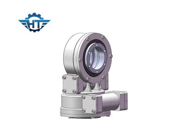 Beli 50Mn / 42CrMo Bahan Dual Axis Slew Drive Memegang Torsi 13 KNm Untuk Pelacak Surya online manufacture