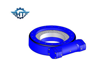 Beli SE14 Model Besar Torsi Tinggi Worm Gear Slew Drive Gearbox Dengan Akurasi Tinggi Untuk Antena Satelit online manufacture