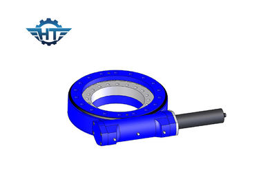 Beli SE14 Housing Tertutup IP66 Worm Gear Slew Drive Dengan Motor DC 24V Untuk Pelacak Surya Sumbu Ganda online manufacture