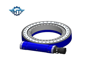 Beli SE17 Multiple Tooth Contact Slew Drive Gearbox Dengan 380 Servo Motor Untuk Mist Cannon Truck online manufacture