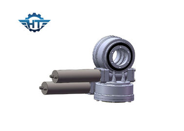 Beli SDE5 High Holding Torque Slew Drive Gearbox Kontak Gigi Dengan Nema Motor Untuk Pembangkit Listrik Tenaga Surya online manufacture
