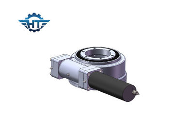 Beli SE5 Horizontal Mounted Slew Drive Gearbox Dengan Motor Planetary 24 VDC Untuk Pelacak Surya online manufacture