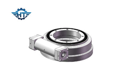 Beli Hourglass Worm Slew Drive Gearbox Dengan 24 VDC Planetary Gear Motors Untuk energi matahari online manufacture