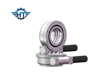 Beli Dual Axis Slewing Gear Drive Yang Dipasang Secara Vertikal Dan Horisontal Dengan Motor 24 VDC online manufacture