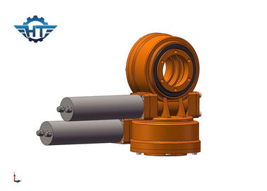 Beli Pelacak Solar Dual Axis Ganda Slew Drive Dengan Cacing Amplop Ganda Dan Helical Gear Untuk Solar online manufacture