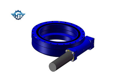 Beli Bersertifikat CE Sumbu Tunggal Worm Gear Slew Drive Dengan Perumahan Tertutup Untuk Pelacak Surya online manufacture
