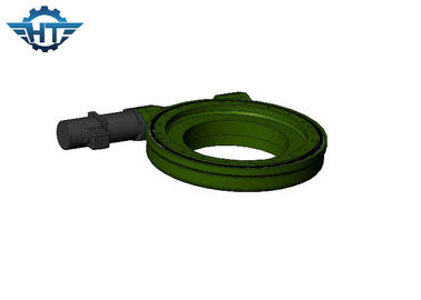Beli SE Series Small Slew Drive Dengan Planetary Gear Motor 24VDC Untuk Pelacak Tenaga Surya Miring online manufacture