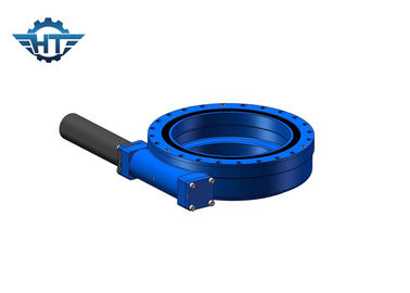 Beli SE Single Worm Gear Slewing Cincin Bantalan Dengan Motor Hidrolik Untuk Mesin Konstruksi online manufacture