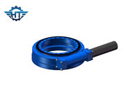Blue SE Small Slew Drive Bearing Untuk Sistem Pelacakan Surya Dengan IP65 Electric Gearbox