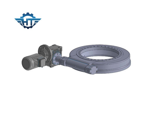 Beli 21 Inch Single Axis Slew Drive Gearbox Self Locking Strong Torque Ukuran Disesuaikan Untuk CSP online manufacture