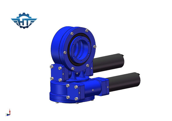 Beli 600Nm Dual Axis Solar Slew Drive Dengan Motor 24VDC Dan Encoder online manufacture