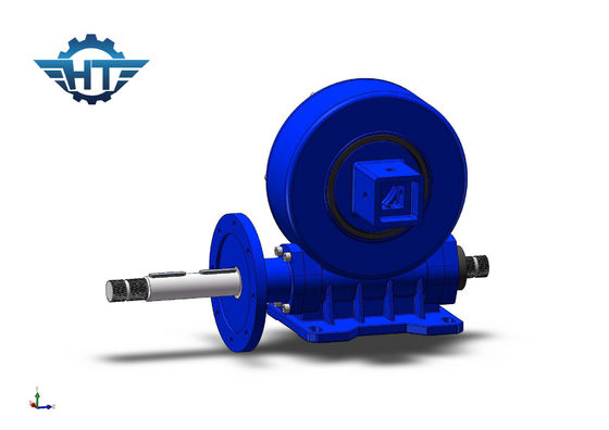 Beli Vertical Single Worm Slew Drive Gearbox Dengan 230VAC Gear Motor Untuk Sistem Pelacakan Surya online manufacture