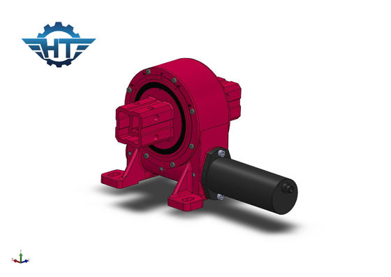 Beli VE7 VE6 Slew Drive Gearbox Self Lock Worm Gear Untuk Pelacak Surya Sumbu Tunggal Horisontal online manufacture