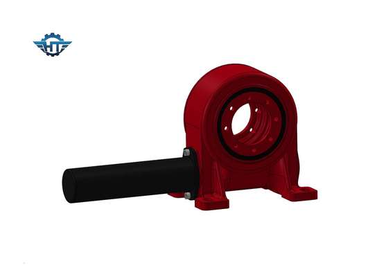 Beli 24VDC Motor Worm Gear Membungkus Drive Slew Kecil Untuk Sistem Pelacakan Surya online manufacture