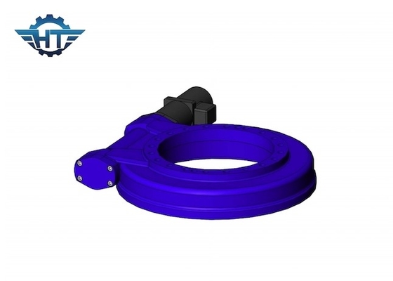 Beli Worm Gear Slew Drive Presisi Tinggi Dengan Motor Listrik Untuk Sistem Pelacakan Otomatis PV online manufacture