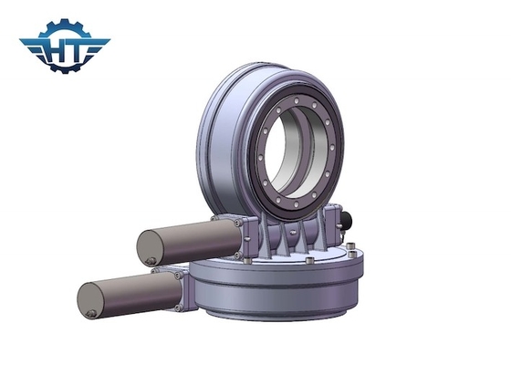 Beli Gearbox Slew Drive Sumbu Ganda Dengan Perumahan Tertutup Untuk Sistem Pelacakan Panel Surya online manufacture