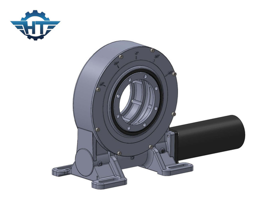 Beli 9 Inch 50Mn Amplop Vertikal Slew Drive Gearbox Untuk Pelacak Surya Sumbu Horizontal Tunggal online manufacture