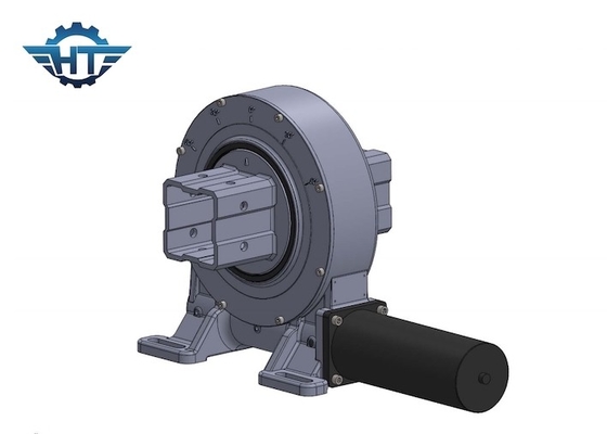 Enveloping Worm Slew Drive Gearbox Untuk Pembangkit Listrik Tenaga Surya CSP Tahan Aus