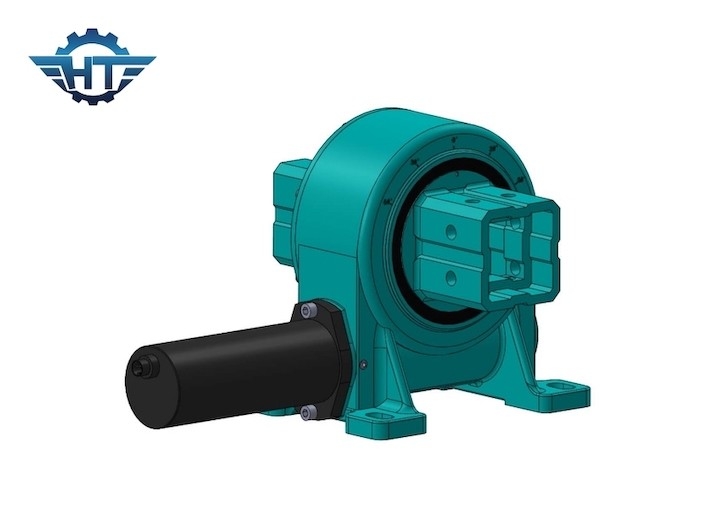 Vertikal Single Axis Worm Gear Slew Drive Untuk Sistem Pelacakan Surya Luar Ruangan