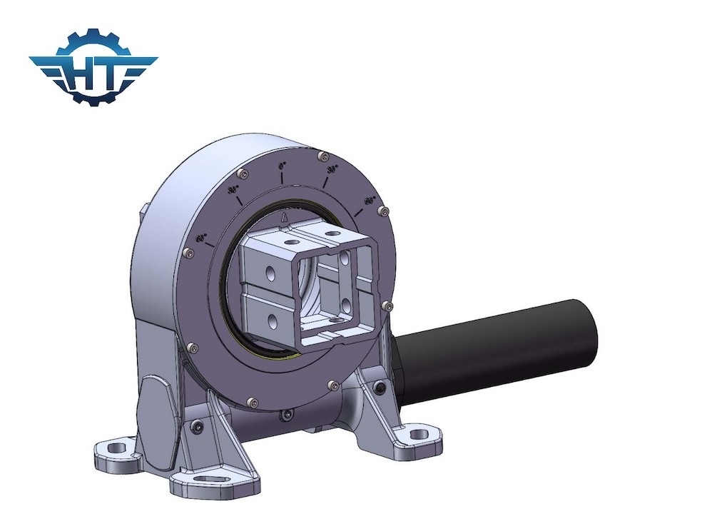 Compact Solar Slew Drive Dengan Anti Rust Powder Surface Dan Mobil EP-2 Grease