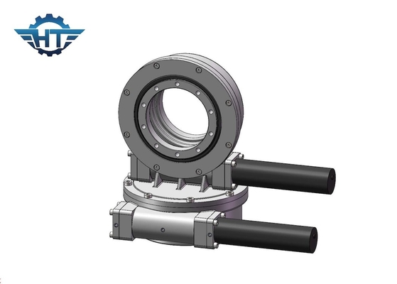 Single / Dual Axis Slew Drive Dengan Layanan OEM Untuk 24V DC Untuk Solar Tracking System