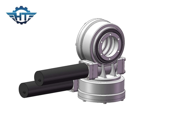 Dual Axis Rotating Solar Tracker Slew Drive Back Holding Torque 1800-89000Nm Dengan Daya 24VDC